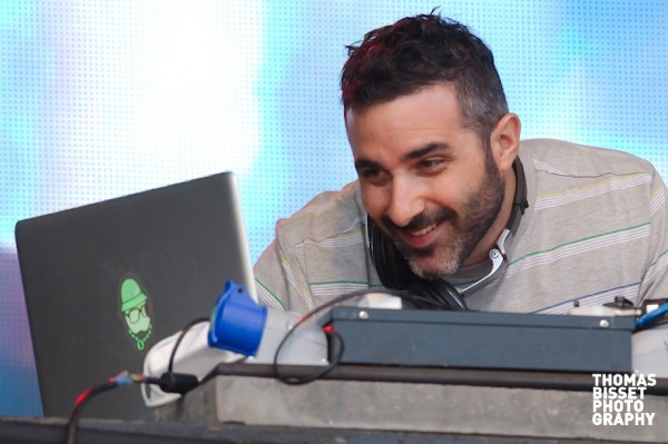 DJ Yoda performs at Rockness 2013