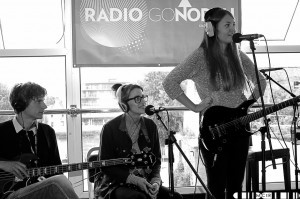 Pale Honey at goNORTH Radio earlier in the day