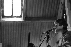 " There is a youthful freshness to Dougie that sat well with the afternoon and his songs, although generally short, caught the afternoon’s audience’s attention."