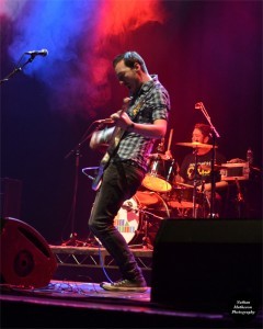 Silver Coast's guitar driven pop rock songs were well received by the audience as a whole.