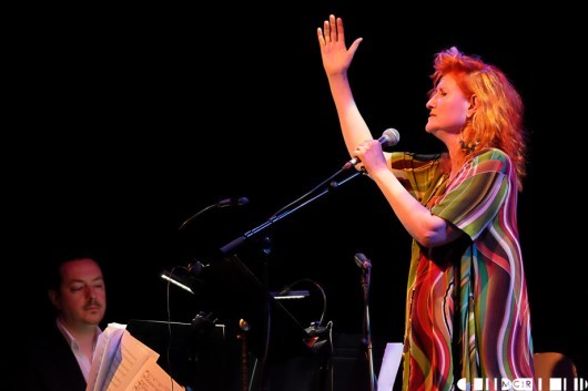 Review of Eddi Reader and band , with support from Adam Holmes, at Eden Court, Inverness.