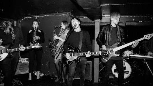 The Begbies performing at XpoNorth 2017, at The Market Bar, Inverness.