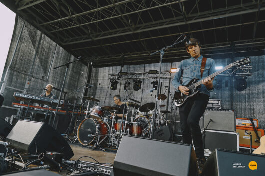 Top Loader to plat Strathpeffer Pavilion on the 22nd of April, 2023 (photo by Angus Mclennan)