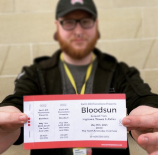 Bloodsun play the Tooth and Claw on the 13th of may, 2023